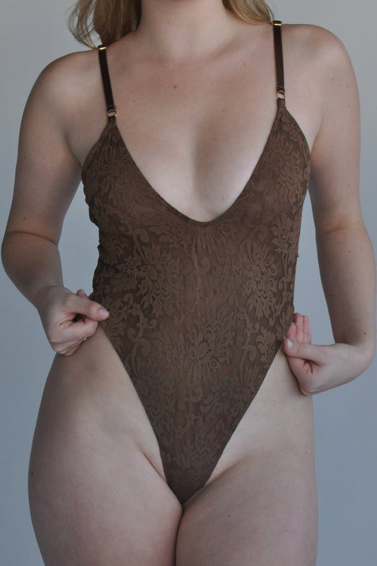 Maya Chocolate Bodysuit
